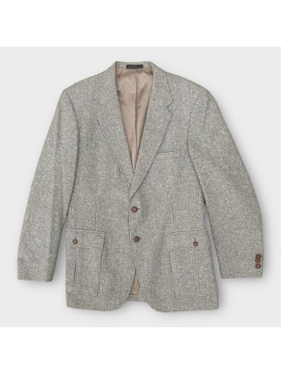 H.I.S Other - Vintage 70s H.I.S Wool Tweed Sport Coat Blazer Jacket Mens 42 L Preppy Academic